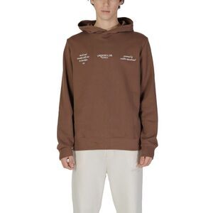 Underclub Brown Cotton Men's Hoodie